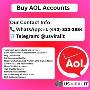 Buy AOL Accounts