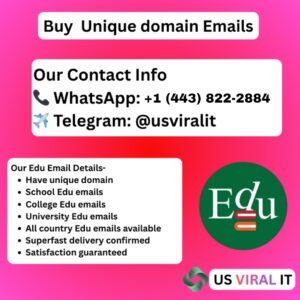 Buy Edu Emails